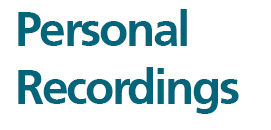 Personal Recordings